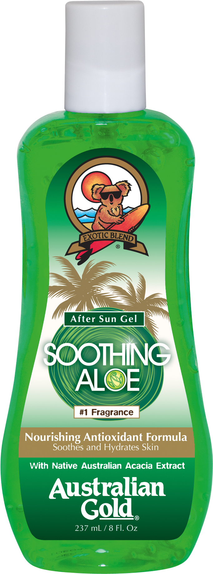 Ag Soothing Aloe Aftersun Cooling - Australian Gold Soothing Aloe After Sun Gel 237 Ml (800x1980), Png Download