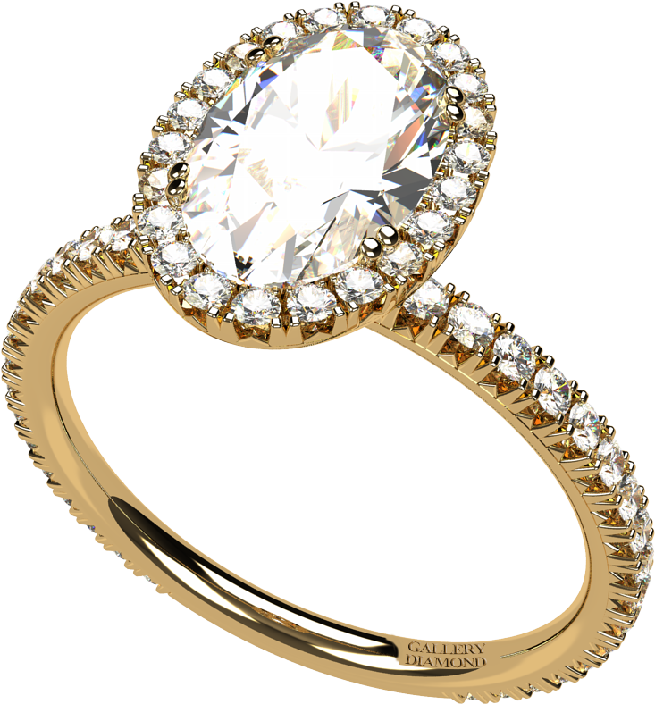 Zoom - Engagement Ring (1000x1000), Png Download
