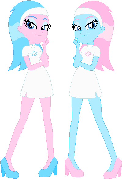Lotus Blossom And Aloe - Mlp Eg Aloe And Lotus (442x609), Png Download