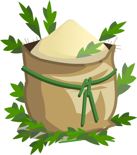 Rye Flour (500x500), Png Download