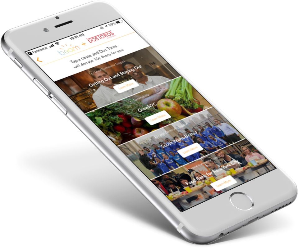Beam Iphone Website - Iphone (1000x860), Png Download