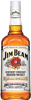 Jim Beam - Jim Beam White Label - 1970s (70cl) Bourbon Whiskey (600x339), Png Download