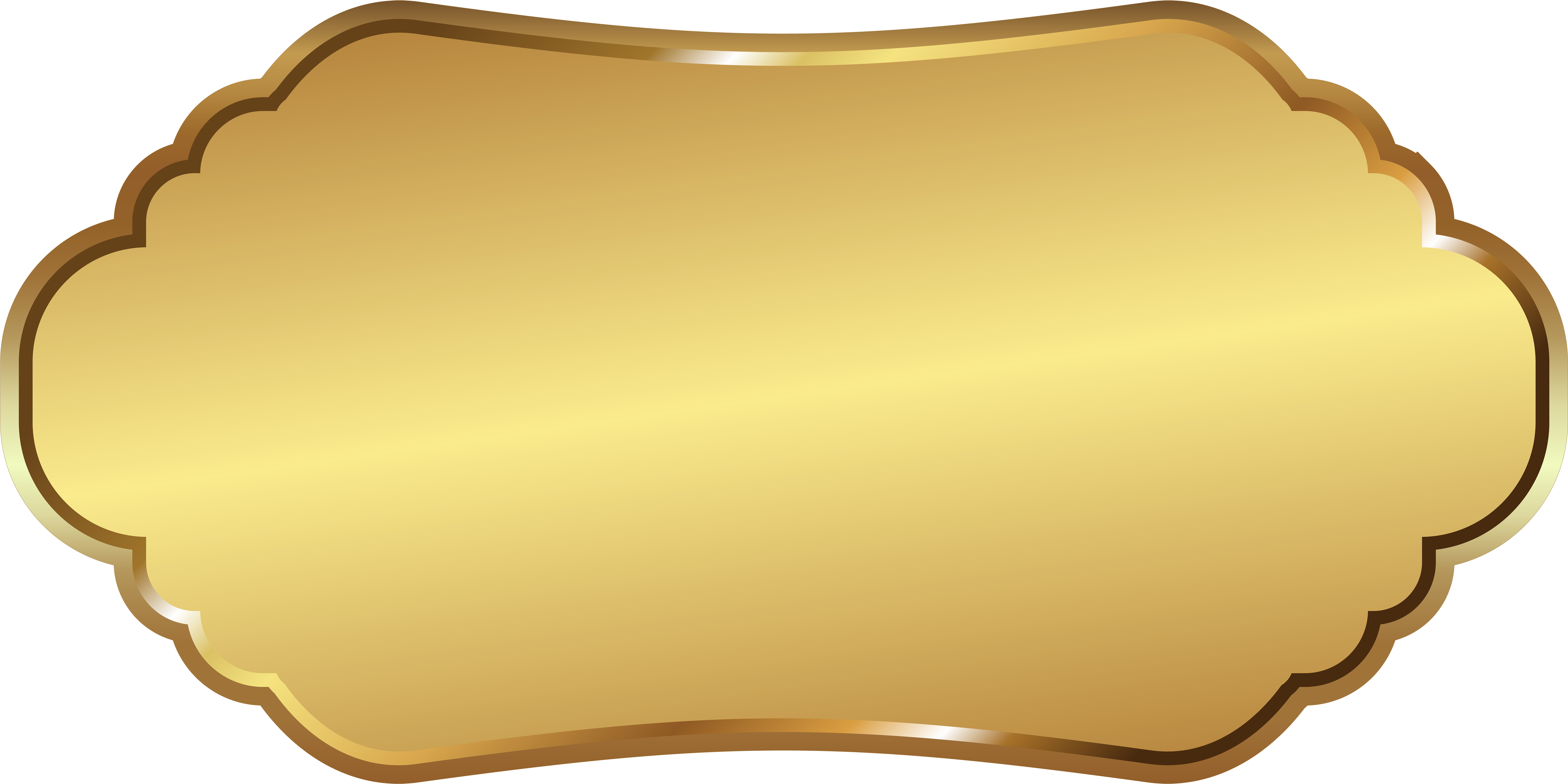 Gold Plate Png Image Freeuse Download - Serving Tray (8000x3998), Png Download