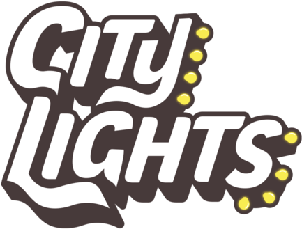 City Lights Posters - City Lights Logo Transparent (500x372), Png Download