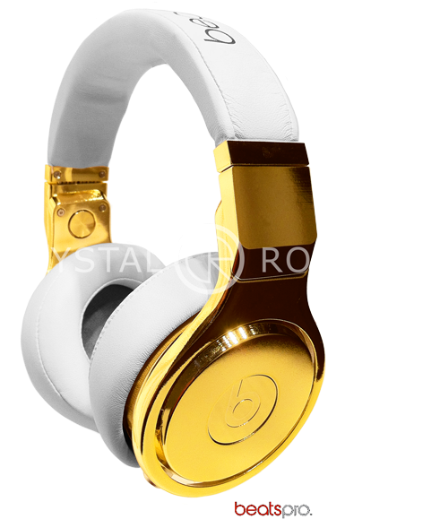 Beats™ By Dr - 24ct Gold Beats By Dre (600x600), Png Download