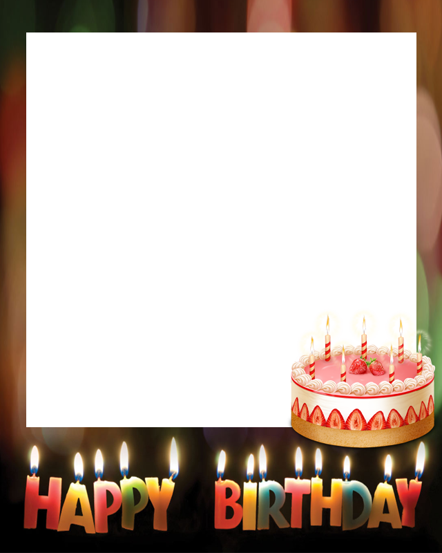 Birthday Collage Frame Download Png - Happy Birthday 27 August (640x800), Png Download