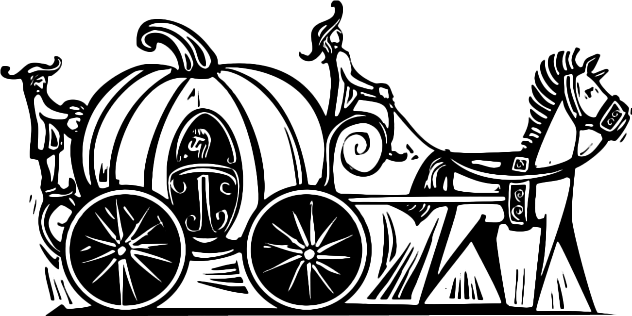 Wedding Invitation Cinderella Birthday Party Sweet - Le Carrosse De Cendrillon (1300x1300), Png Download