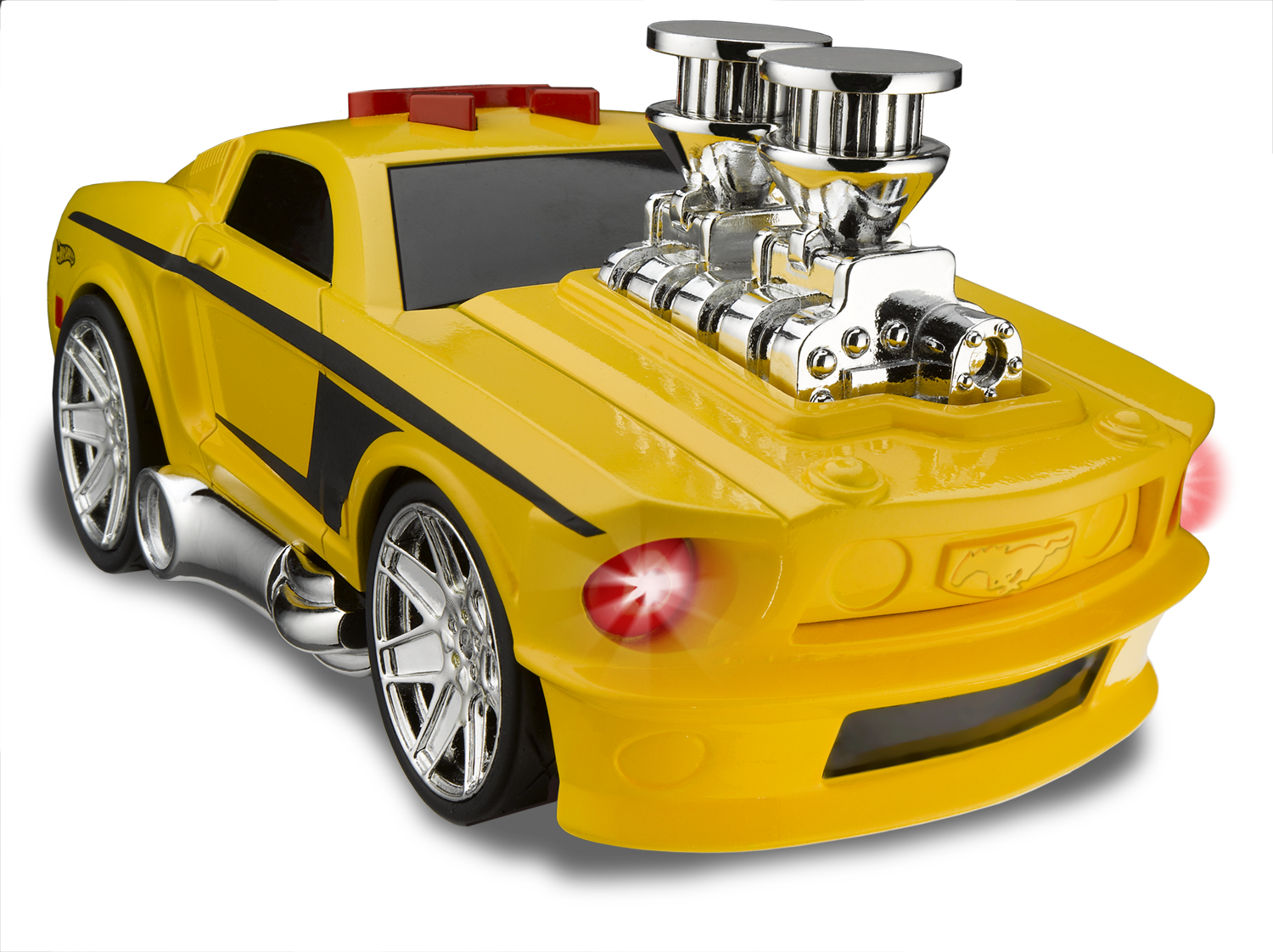 Mustang - Big Hot Wheels Car (1500x1122), Png Download