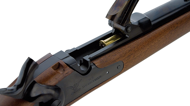Features - Uberti Springfield Trapdoor Rifle (642x360), Png Download