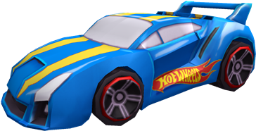 Blue Hot Wheels Quick & Sik 4 - Hot Wheels 2017 Png (420x420), Png Download