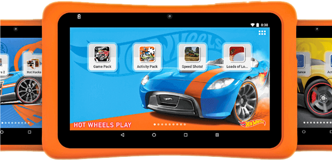 Tablet Hot Wheels (1160x665), Png Download