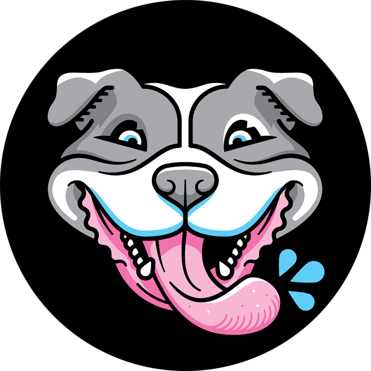 » Happy Dog Foundation - Dog (1250x1250), Png Download