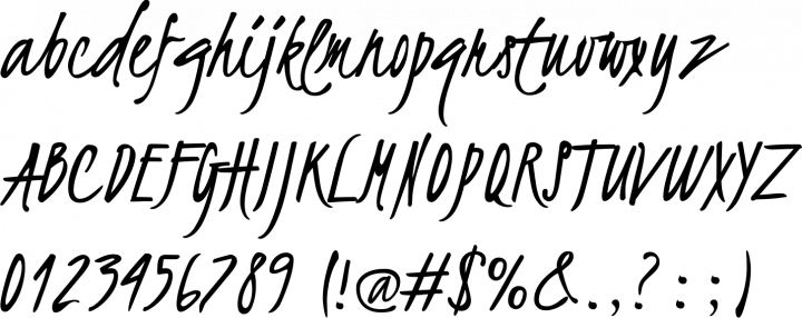 10 Handwriting Fonts - Kristi Tipografia (720x286), Png Download