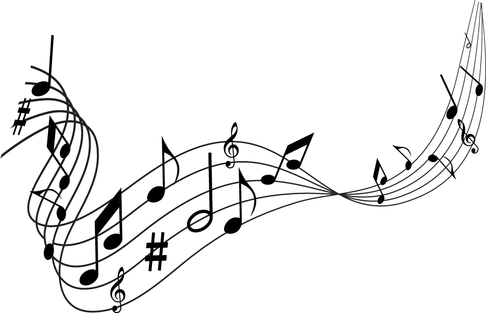 Events - Notas Musicales En Movimiento (998x643), Png Download
