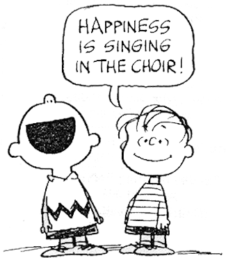 Uncle Al Fund Music Scholarship - Happiness Is Singing In The Choir Charlie Brown (325x377), Png Download