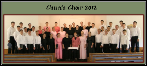 Choir - Kerst Cartoon (500x323), Png Download