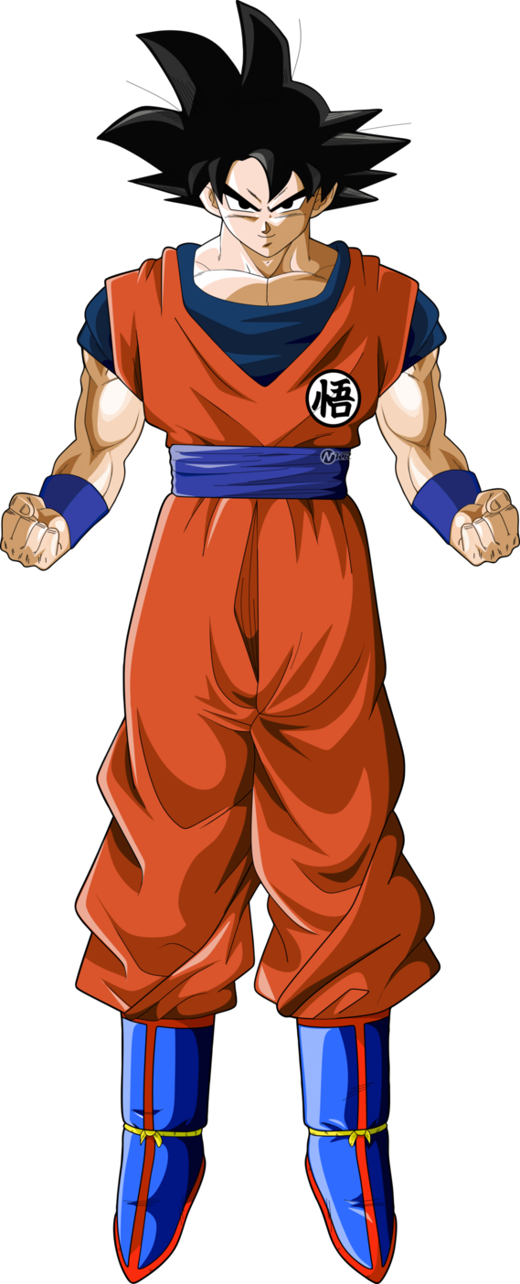 Goku - Dragon Ball Gohan Del Futuro (569x1405), Png Download