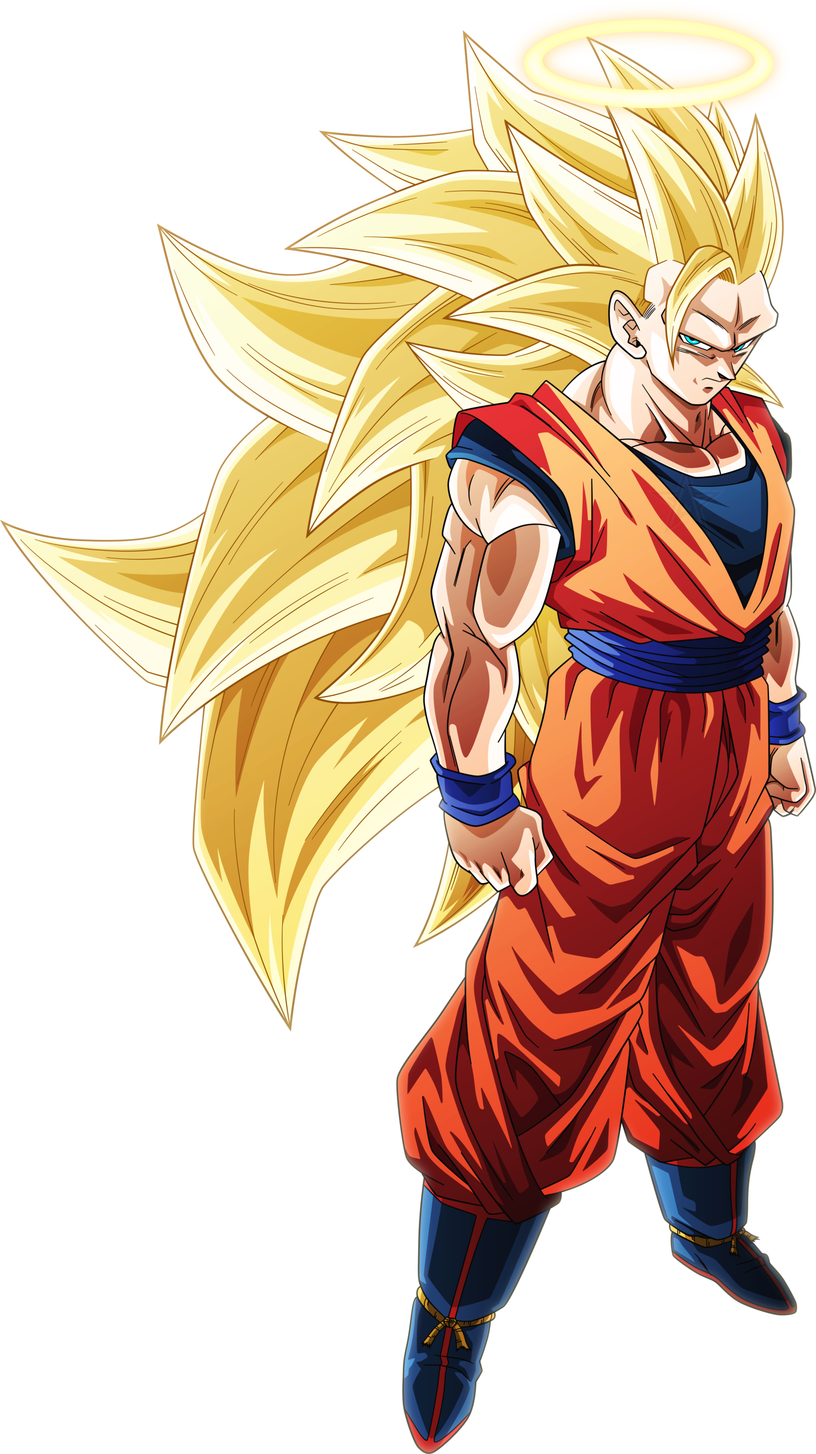 Download Super Saiyan 3 Goku Png Clip Royalty Free Stock Super Saiyan 3 Goku Angel Png Image With No Background Pngkey Com
