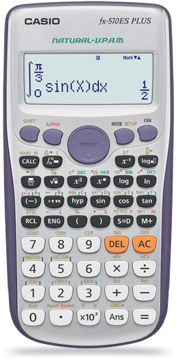 Casio Fx 570es Plus Calculator - Scientific Calculator Malaysia Price (600x600), Png Download