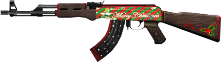 Ak 47 Xmas - Ak 47 (500x250), Png Download