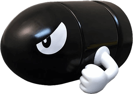 File - Bullet Bill Candy Tin (600x600), Png Download