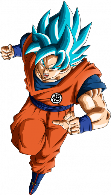 Son Goku (371x650), Png Download