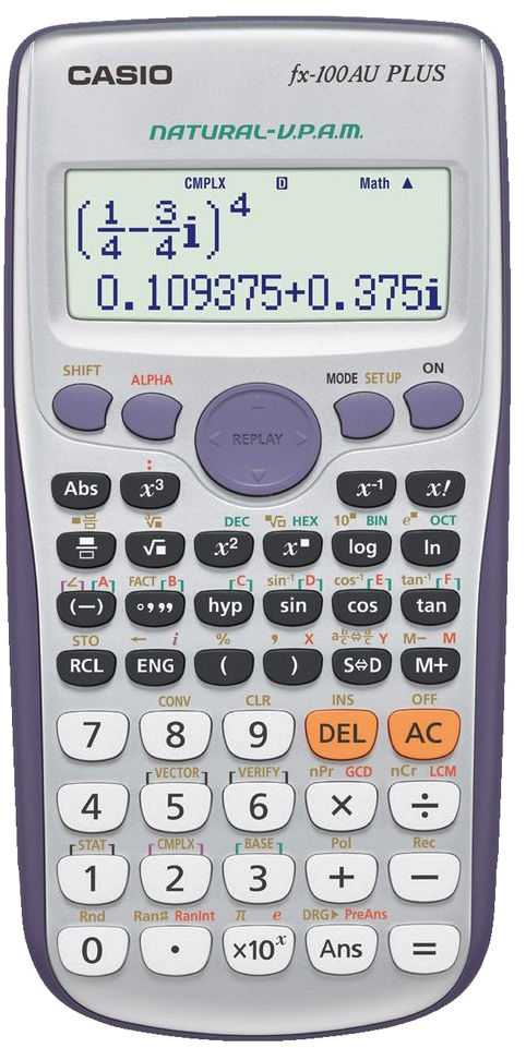 Scientific Calculator Png Transparent Image - Casio Fx 570es Plus (1000x1000), Png Download
