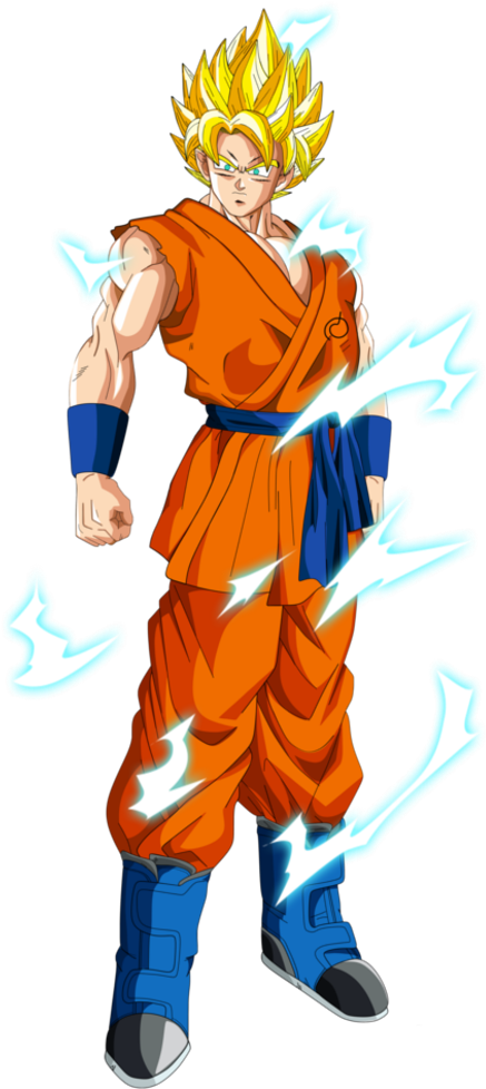 Ssj2 Goku - Dragon Ball Super Son Goku Kakarrot Cosplay Costume (750x1000), Png Download