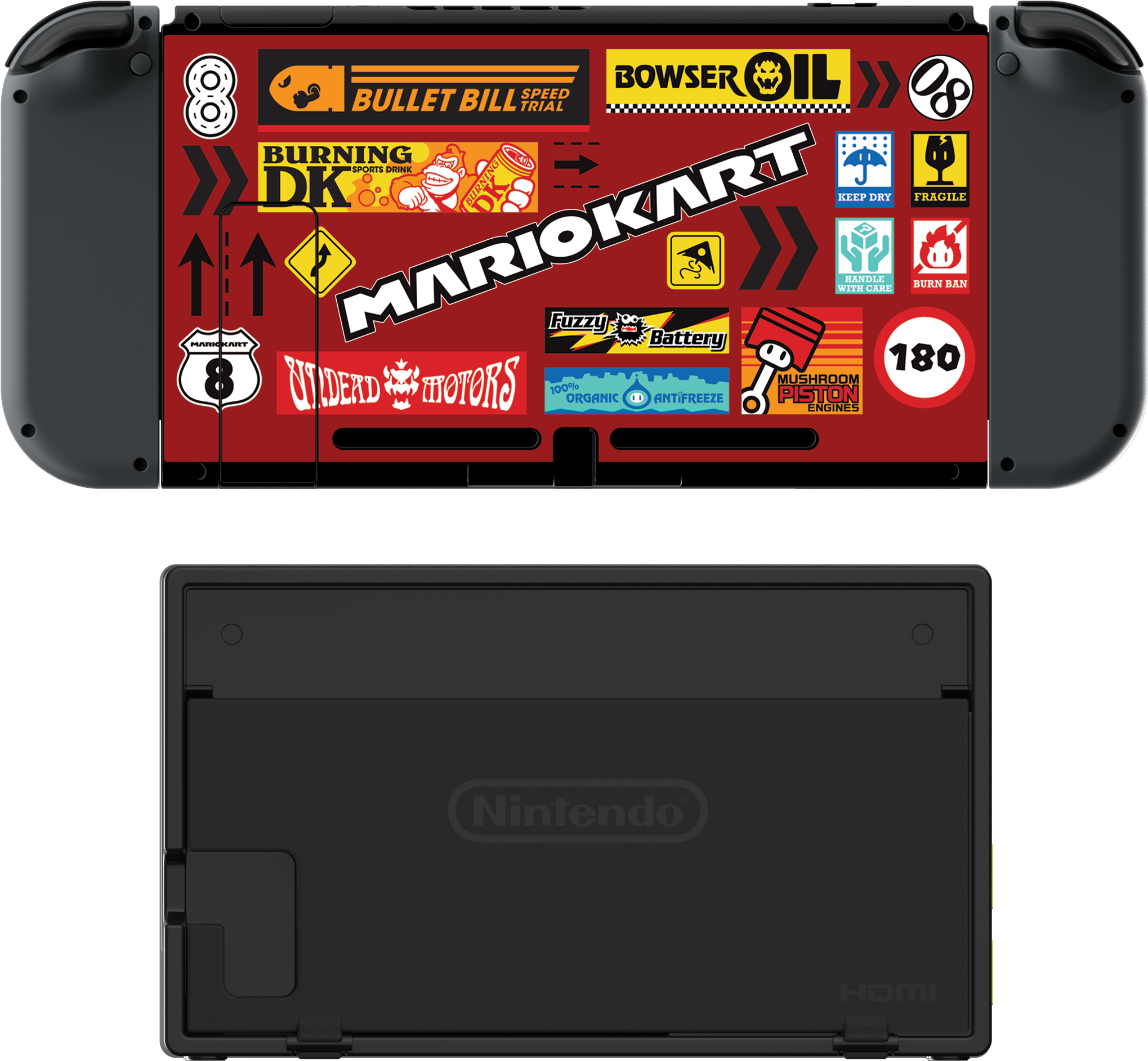 Play And Protect Skins Mario Kart (3000x2194), Png Download