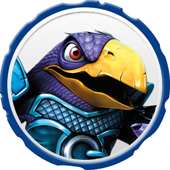 Cross Crow Villain Icon - Skylanders Cross Crow (350x350), Png Download