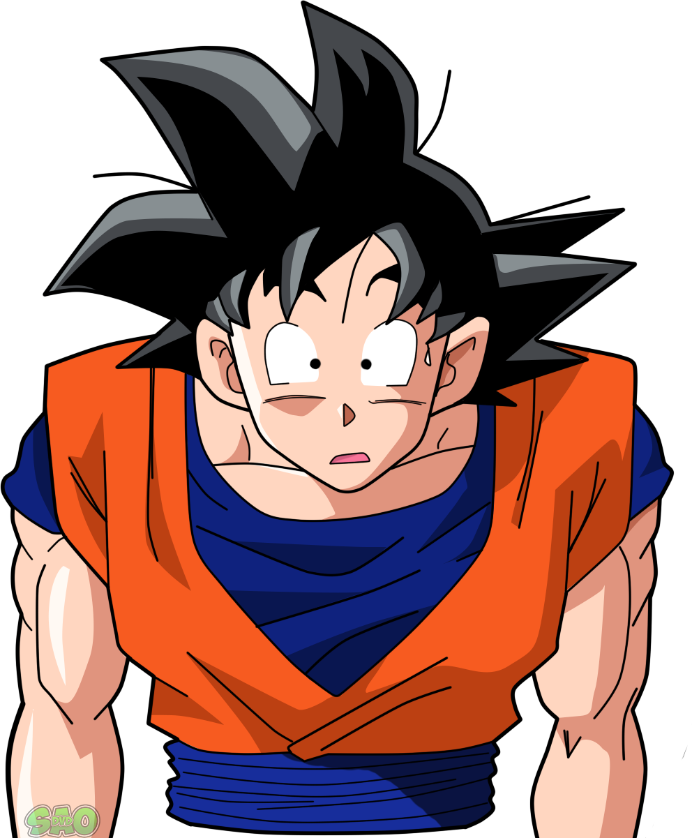 Goku Clipart Z Kai - Goku Wtf Png (992x1201), Png Download