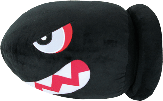 Mario Plushies Banzai Bill (600x600), Png Download