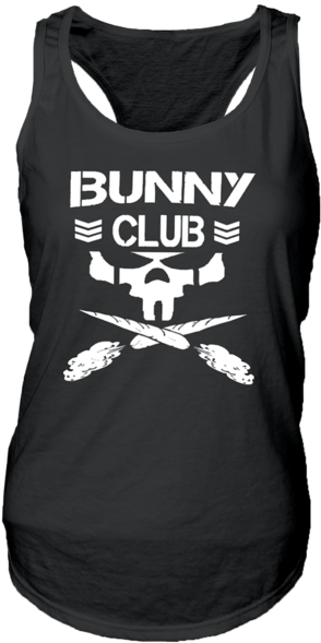 Bunny Club Tee/tank - Portable Network Graphics (480x600), Png Download
