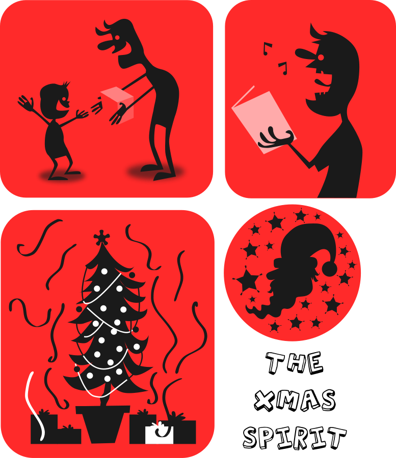 How To Set Use Xmas Spirit Icon Png (777x900), Png Download