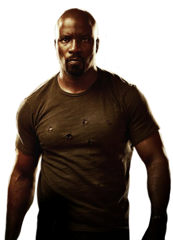 Luke Cage Live Action - Luke Cage Marvel Png (911x1090), Png Download