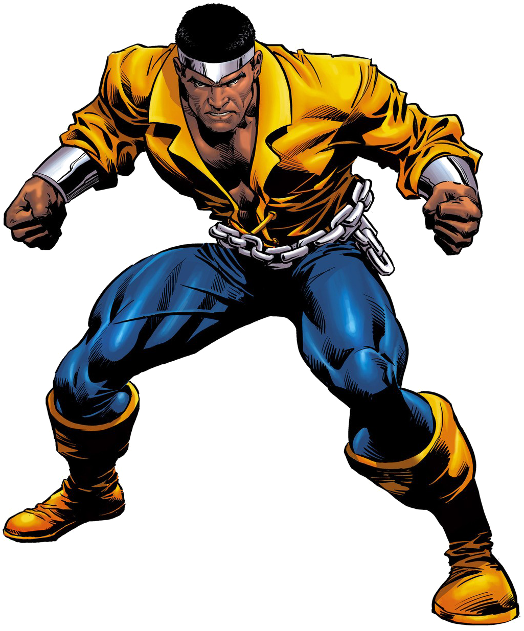 Luke Cage Transparent Image - Luke Cage Power Man (1280x1315), Png Download