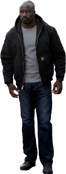 Luke Cage Transparent By Davidbksandrade-da1ve5t - Luke Cage Png (245x621), Png Download