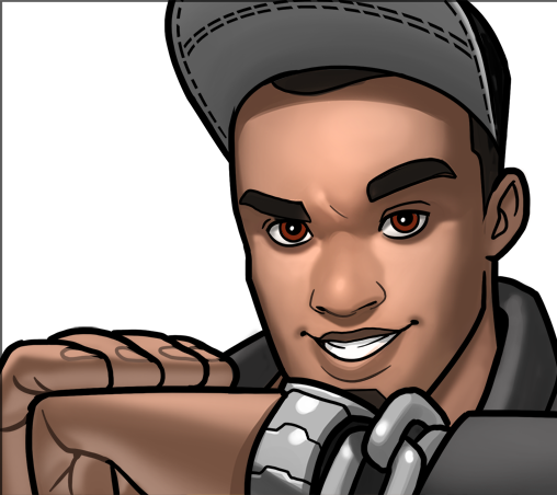 Luke Cage From Marvel Avengers Academy 001 - Marvel Avengers Academy Luke Cage (508x452), Png Download