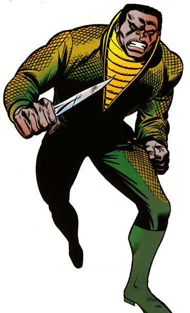 Luke Cage Diamondback - Luke Cage Diamondback Comic (381x629), Png Download