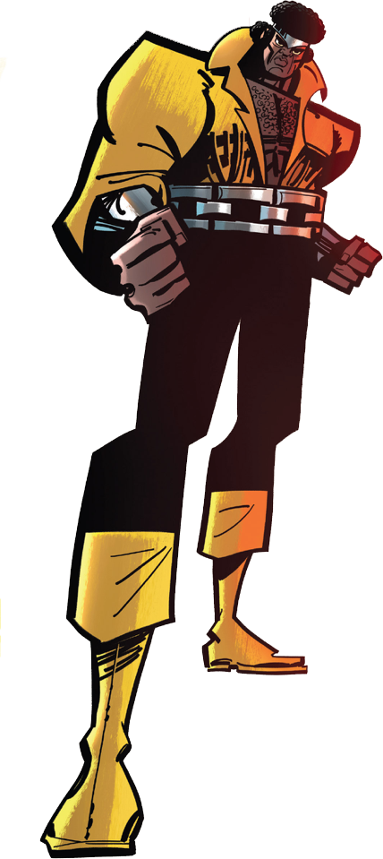 Written And Drawn By Genndy Tartakovsky Of “samurai - Luke Cage Genndy Tartakovsky (428x959), Png Download