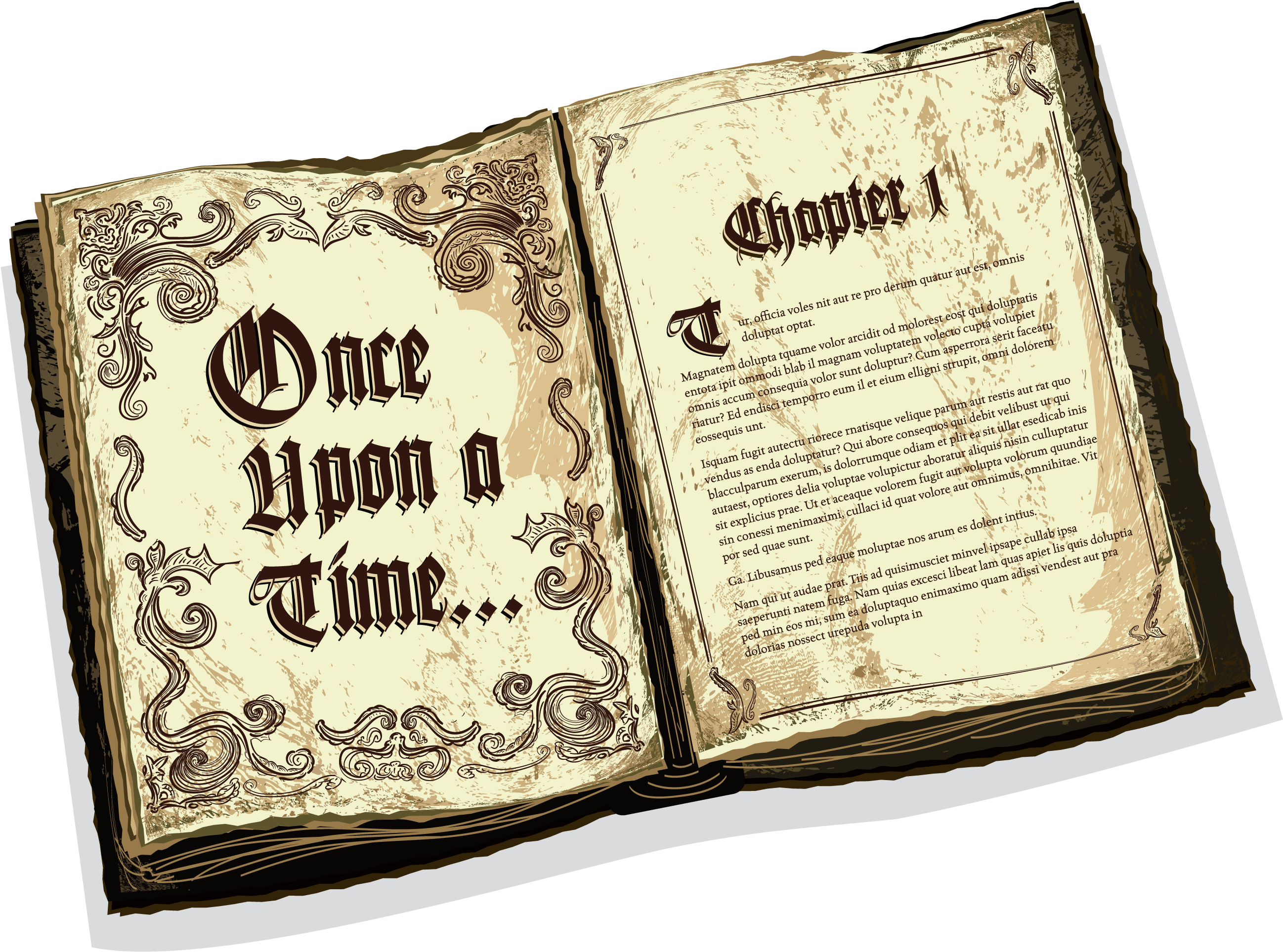 Story Book Png Clip Art Freeuse (2800x2206), Png Download