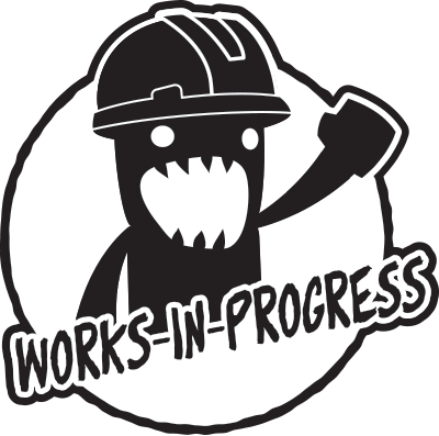 Works In Progress - Film (400x397), Png Download
