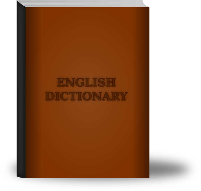 Book Illustration Dictionary Inkscape - Dictionary Book Png (791x750), Png Download