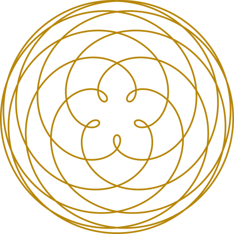 The Above Image Is Known As The Pentagram Of Venus - Draw 12 Pointed Star (480x479), Png Download