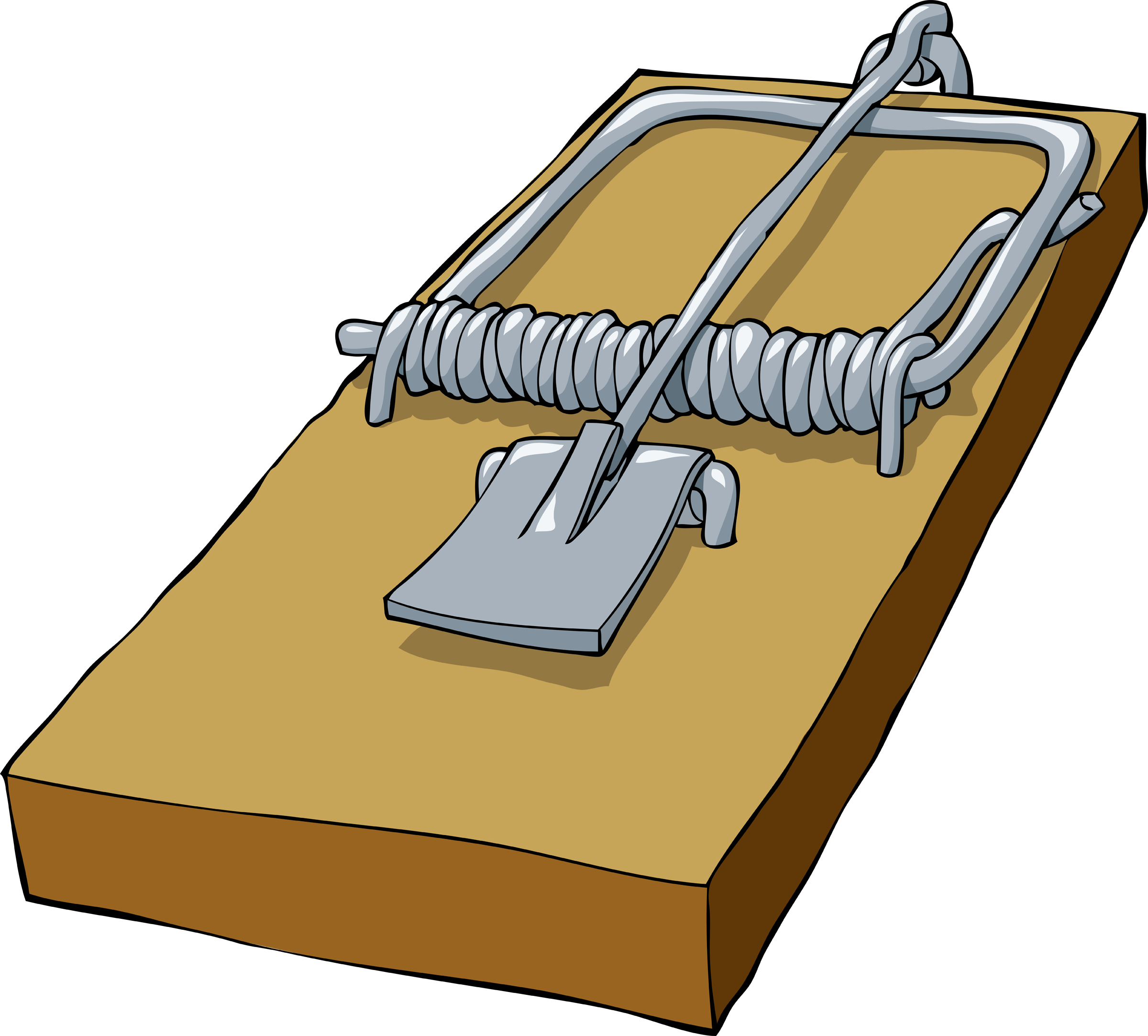 Mousetrap Png Free Download - Mouse Trap Clipart Png (2400x2166), Png Download