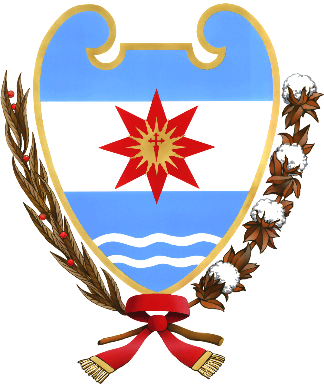 Escudo De La Provincia De Santiago Del Estero - Escudo Santiago Del Estero (1088x1276), Png Download