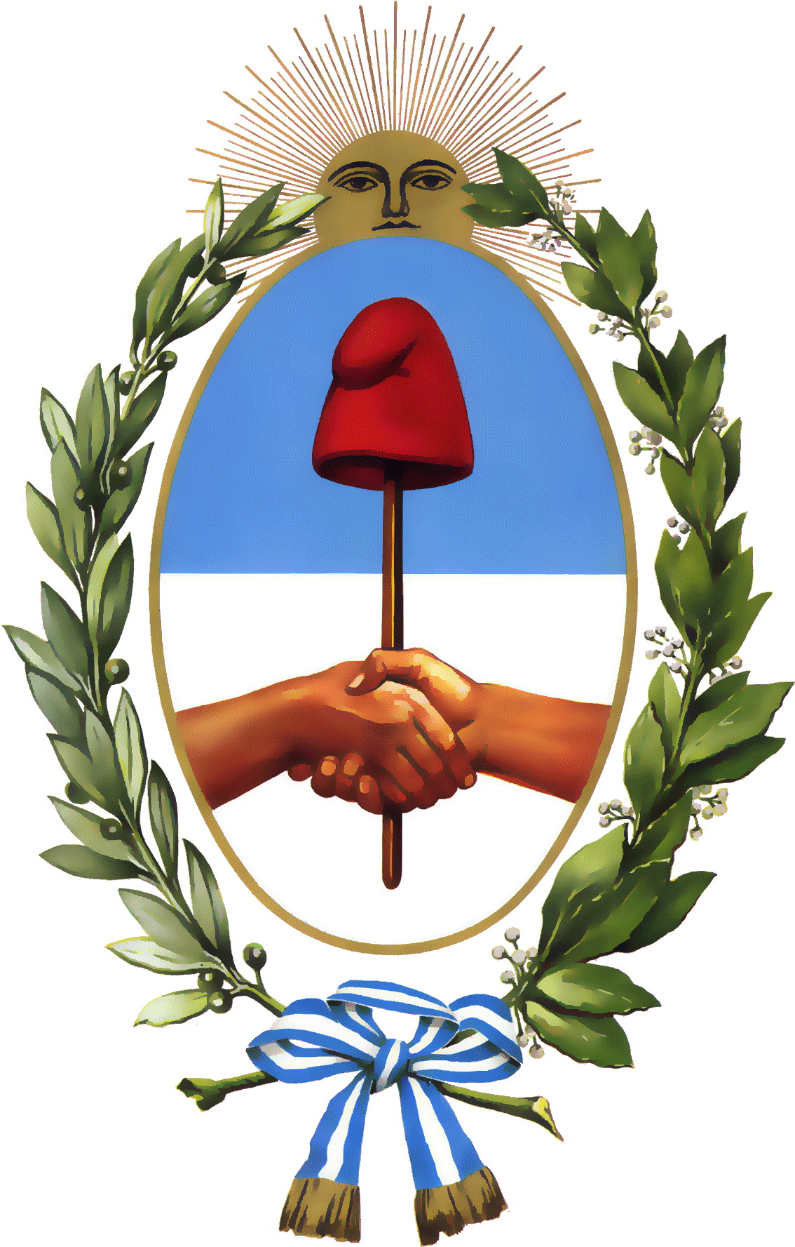 Coat Of Arms Of The Buenos Aires Province - Escudo De Buenos Aires (1200x1800), Png Download