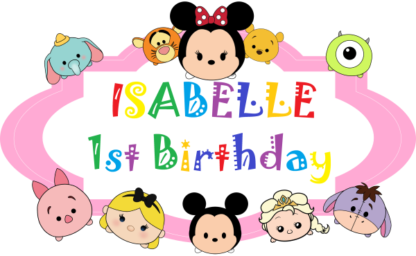 Disney Tsum Tsum Png (600x370), Png Download