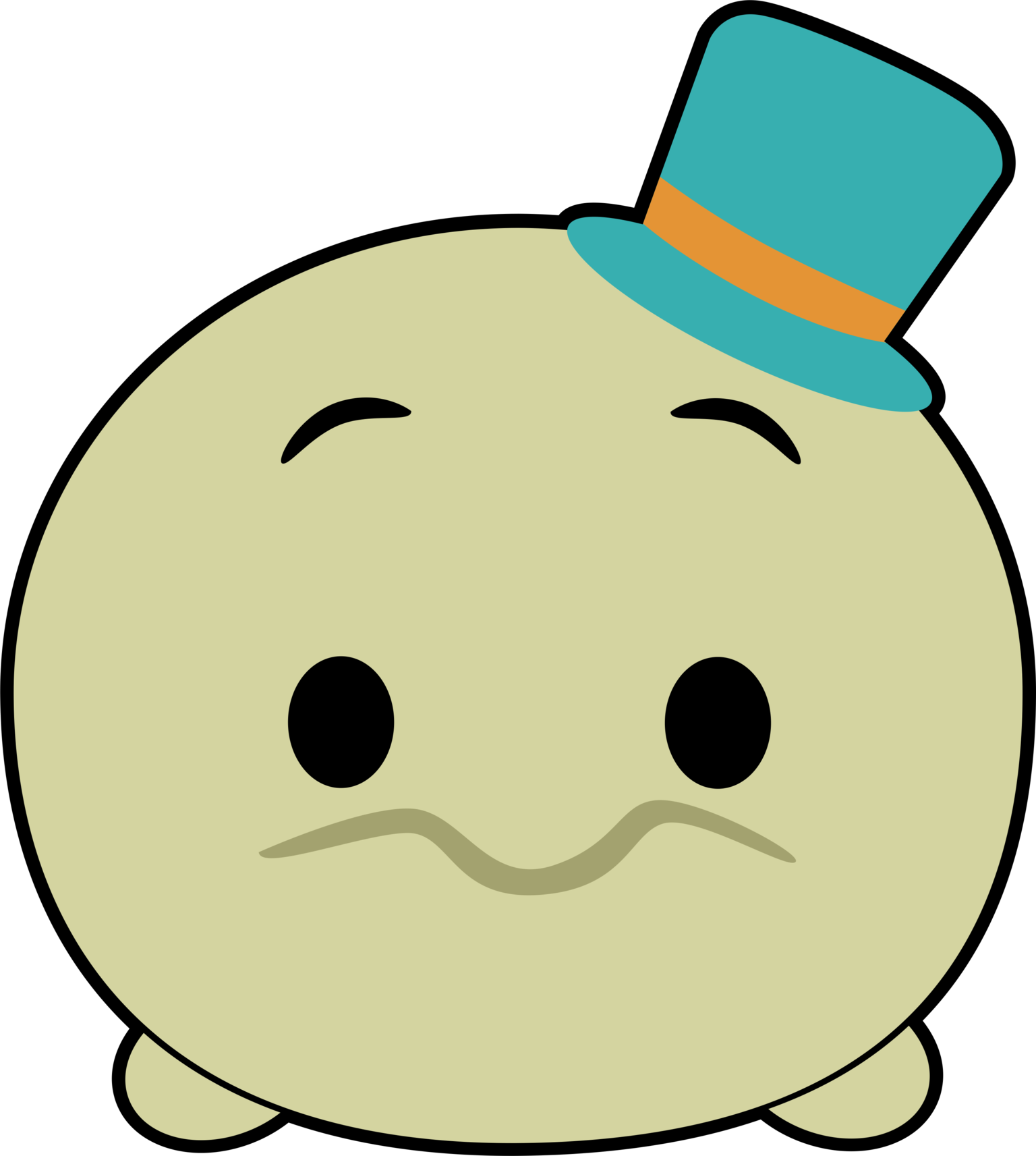 Disney Tsum Tsum Clipart (1536x1713), Png Download