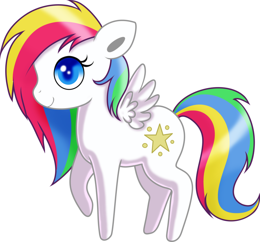 Pc - Starshine - Chibi - Pony (900x840), Png Download